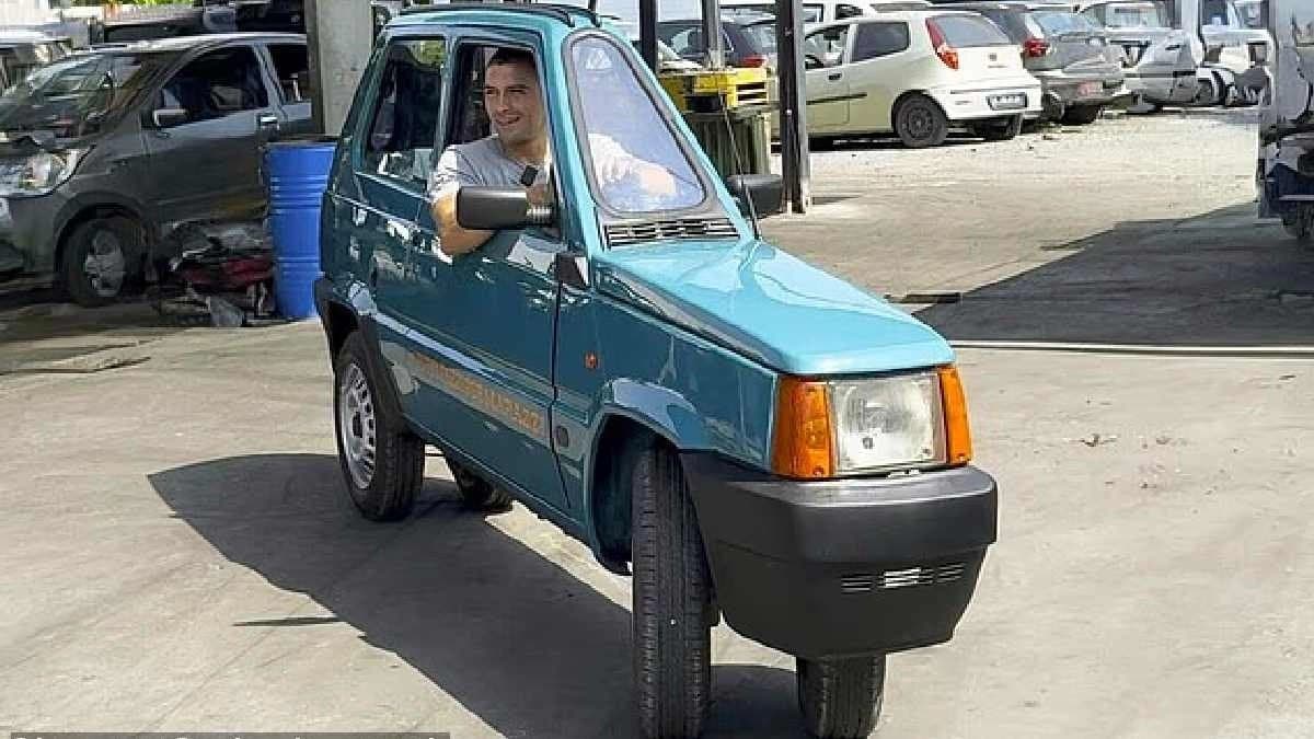 Slimmest car of the world unveiled in Italy