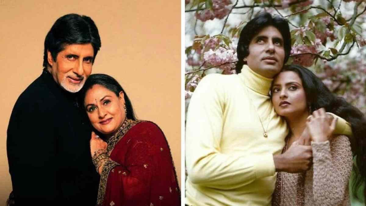 when bollywood actress Jaya Bachchan spoke out on amitabh bachchan s rumoured affair with rekha and if she would mind them working together again ENT 