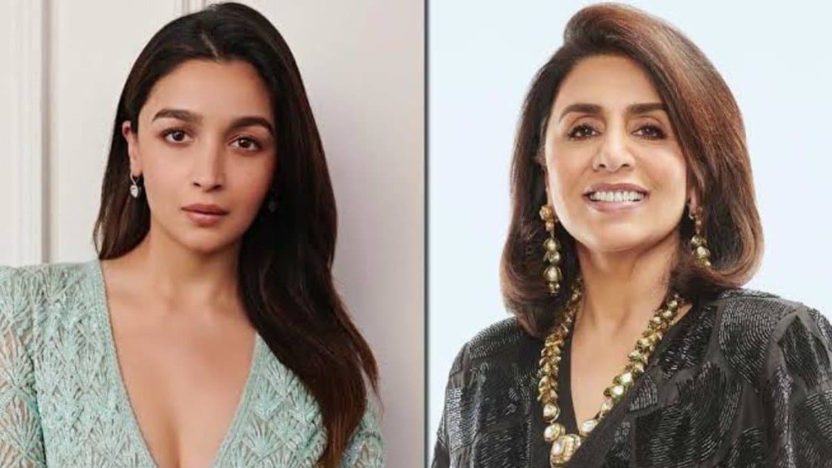 Actress Neetu Kapoor and Alia Bhatt s awkward moment in Raj Kapoor film festival sparks speculation video goes viral ent
