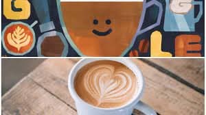 Google Doodle celebrates ‘flat white coffee’ day
