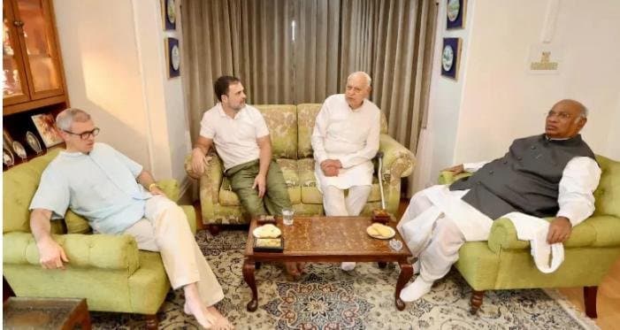 Omar Abdullah's Party Reaches Majority In J&K gnr 