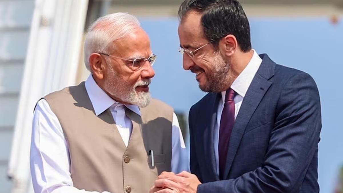 Modi in Cyprus after Operation Sindoor meeting with President message to Pak friend Turkey