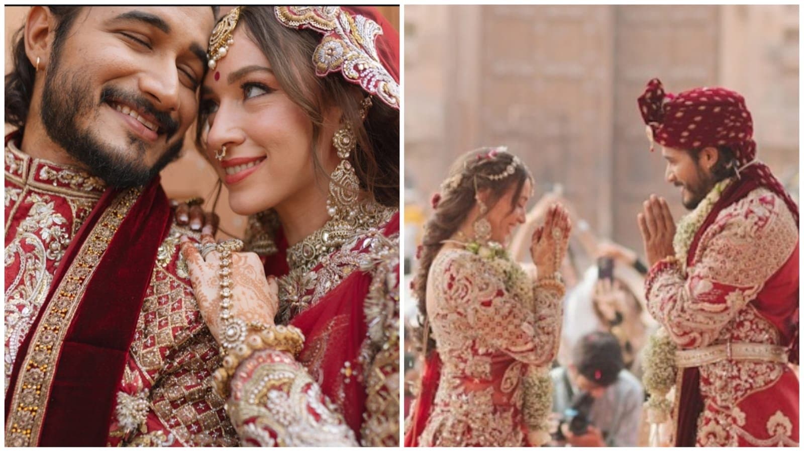 tollywood actor gourab mondal and chintamani are got married in vrindavan ent