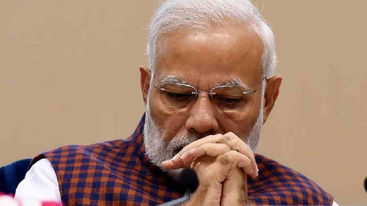 PM Modi Lands At Ahmedabad Airport