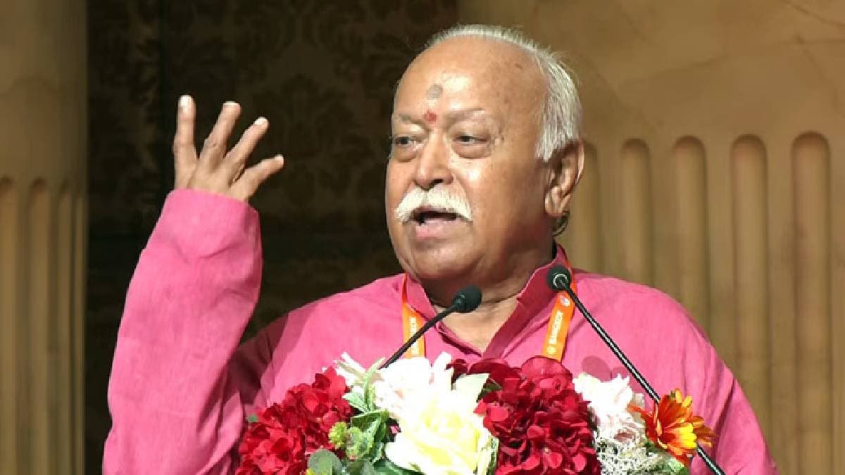 hindus should dress traditionalnot speak English said rss chief mohan bhagwat in kerala