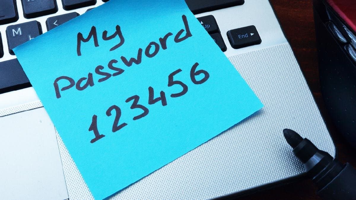 Five weak passwords which should never be used and can be hacked