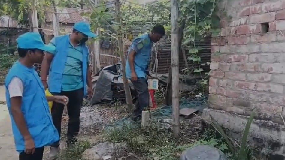 Unknown fever hit the bordering village in Malda gnr 