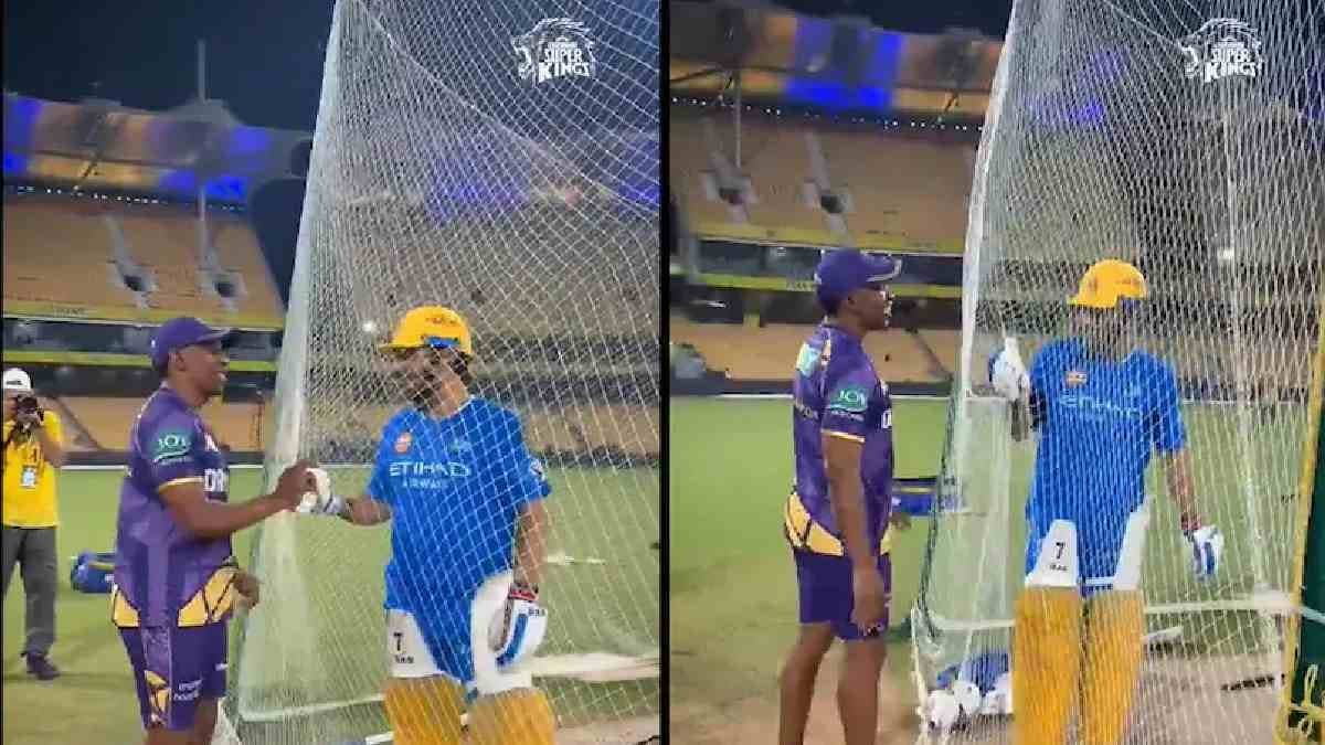 MS Dhoni Remarks On Meeting Dwayne Bravo Sets Internet On Fire