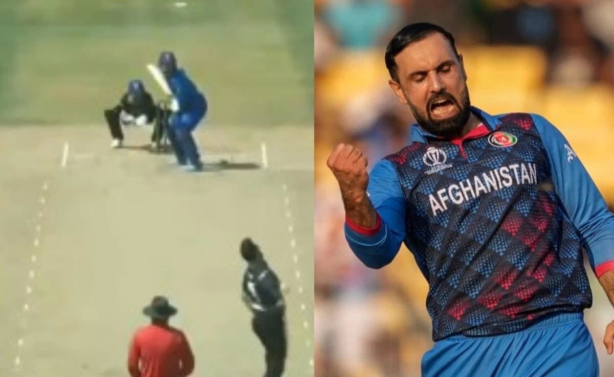 Father vs Son face off viral as Afganistan cricketer was smashed six by son 