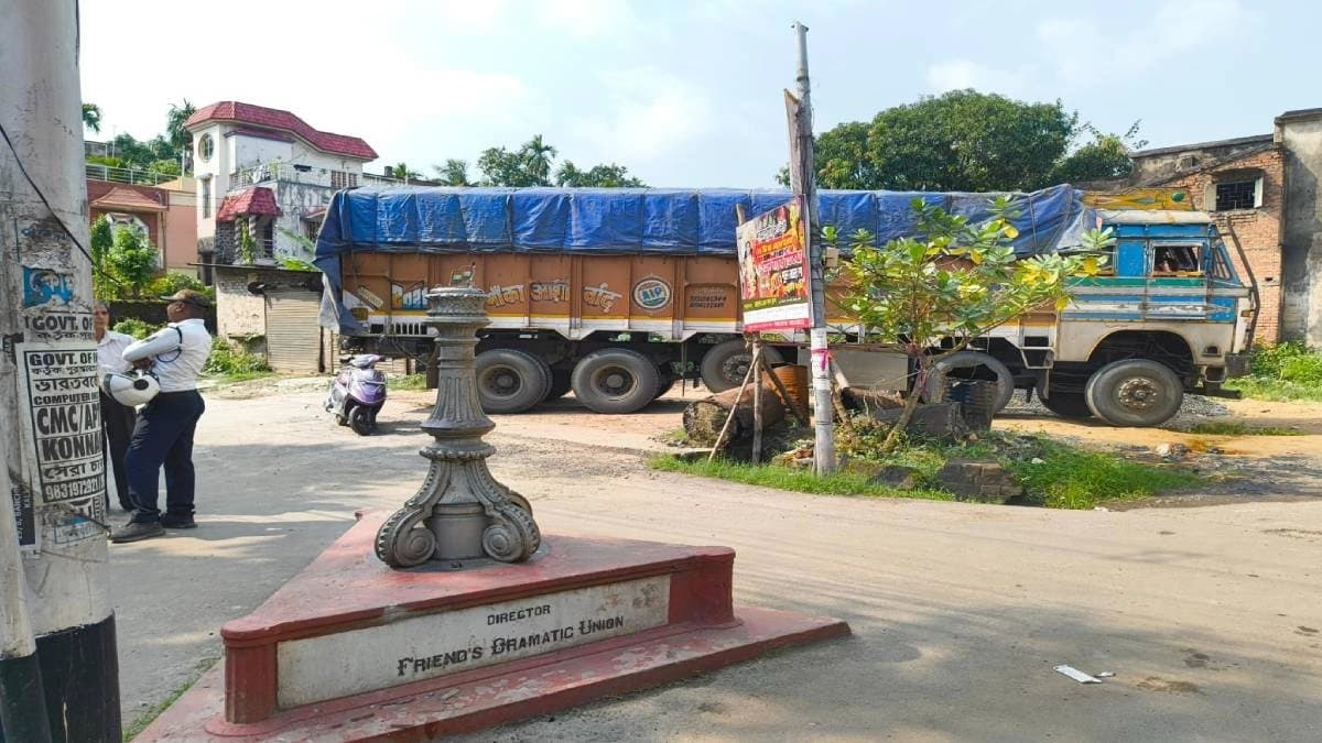 Historical architecht vandalised in konnagar