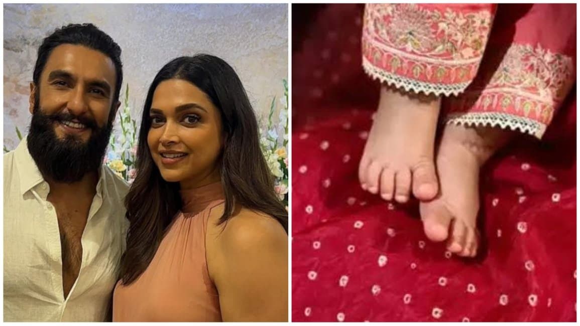 deepika padukone and ranveer singh make first public appearance with daughter dua infront of paparazzi ent