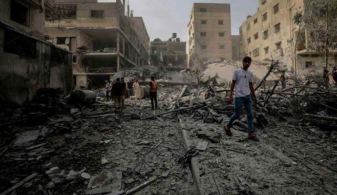 Gaza death toll crosses 20 thousands 