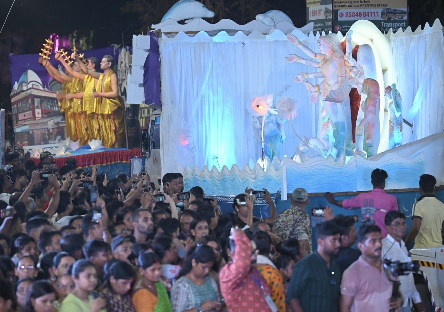  দক্ষিণ ২৪ পরগনা জেলার দুর্গাপুজো কার্নিভালের ঝলক 