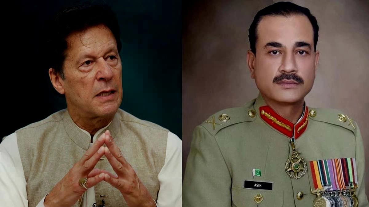 Asim Munir is using Bushra Bibi to Imran Khan makes shocking allegation against Pakistan army chief from jail
