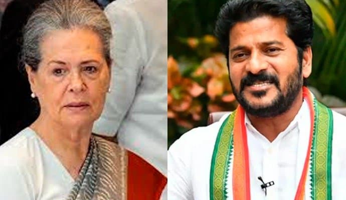 Telangana: তেলেঙ্গানা থেকে ভোট লড়ুন সোনিয়া, আর্জি রেবন্তের 