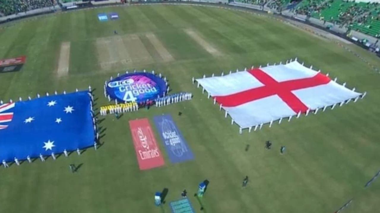 pcb blames icc for india national anthem controversy during champions trophy spt 