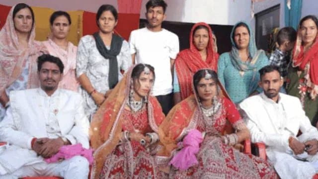Budget Savvy Wedding Ceremony Six Cousins Gets Married In One Mandap In Haryana