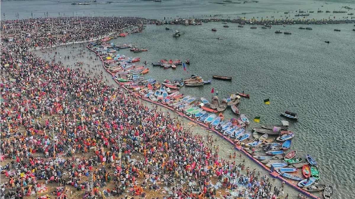 maha kumbh 2025 likely to generate 12 lakh jobs for over 8 lakh workers gnr