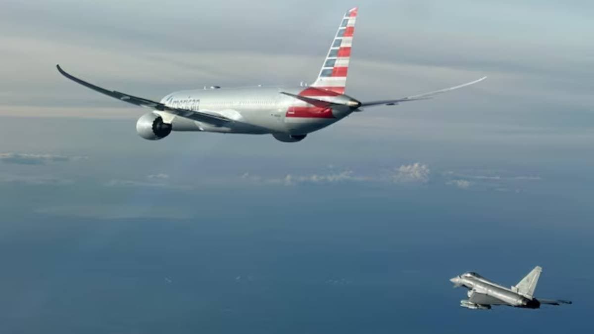 Delhi bound US flight escorted by fighter jets to Rome after bomb hoax gnr