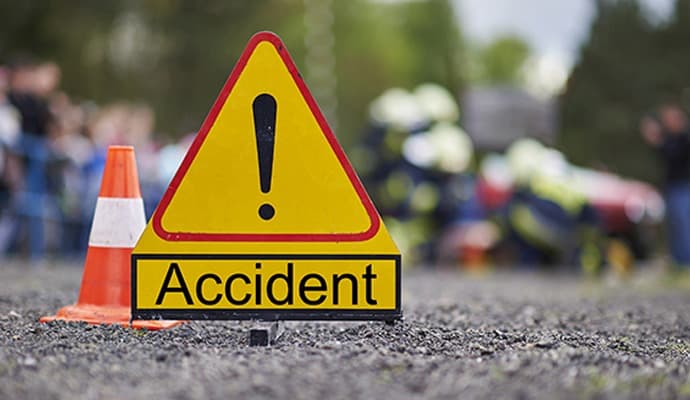 Bus accident at odisha, five dies