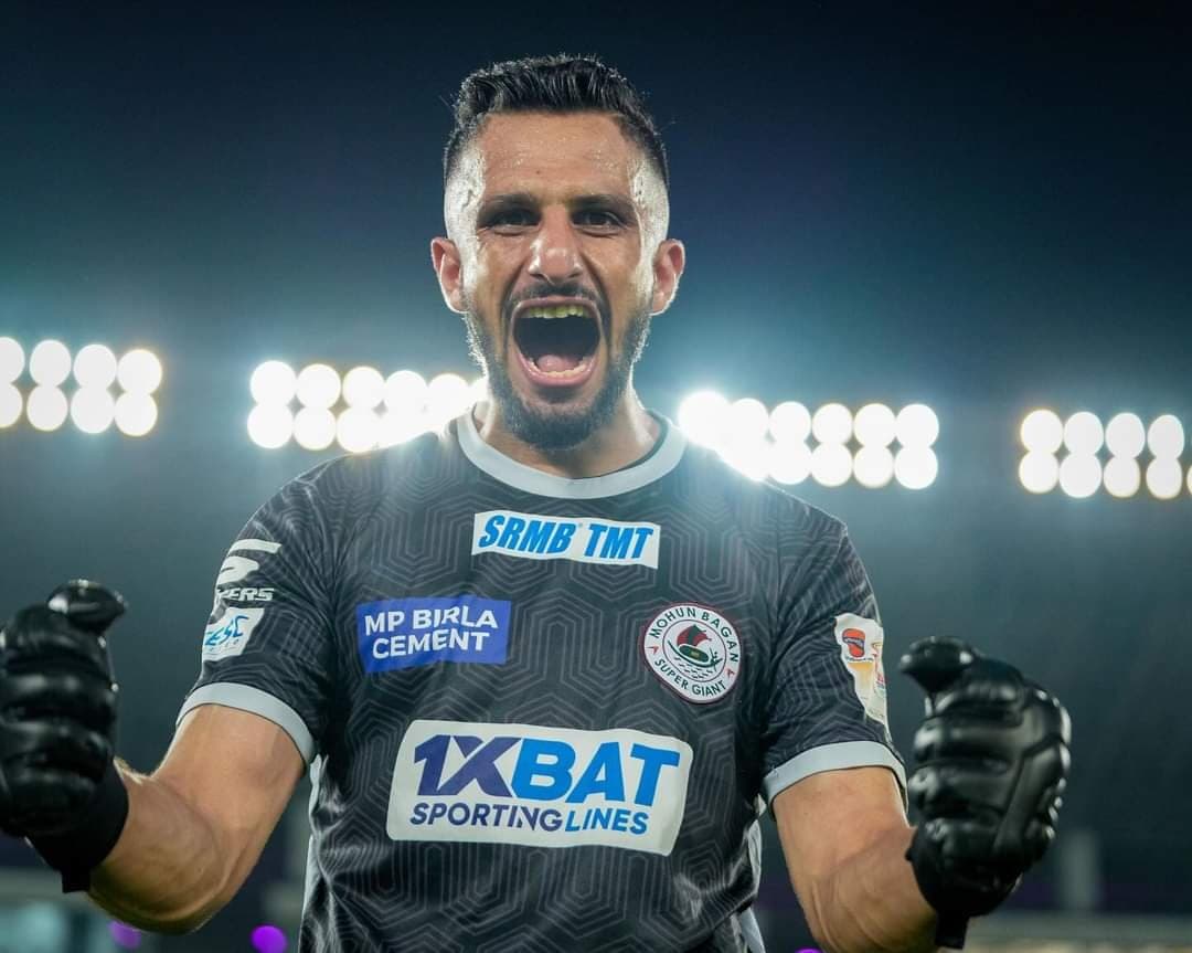 Vishal Kaith reaction after his performance in durand semi final against Bengaluru FC