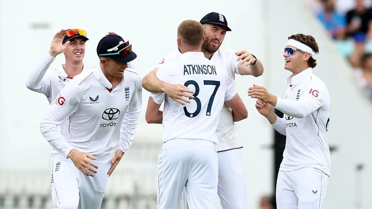 England Star Gus Atkinson Achieves Rare Feat During oval test