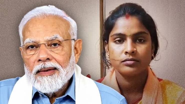 Pm modi called basirhat BJP candidate rekha patra 