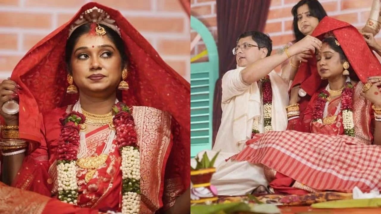 Kishori fame singer Antara Mitra got married check her wedding photos 