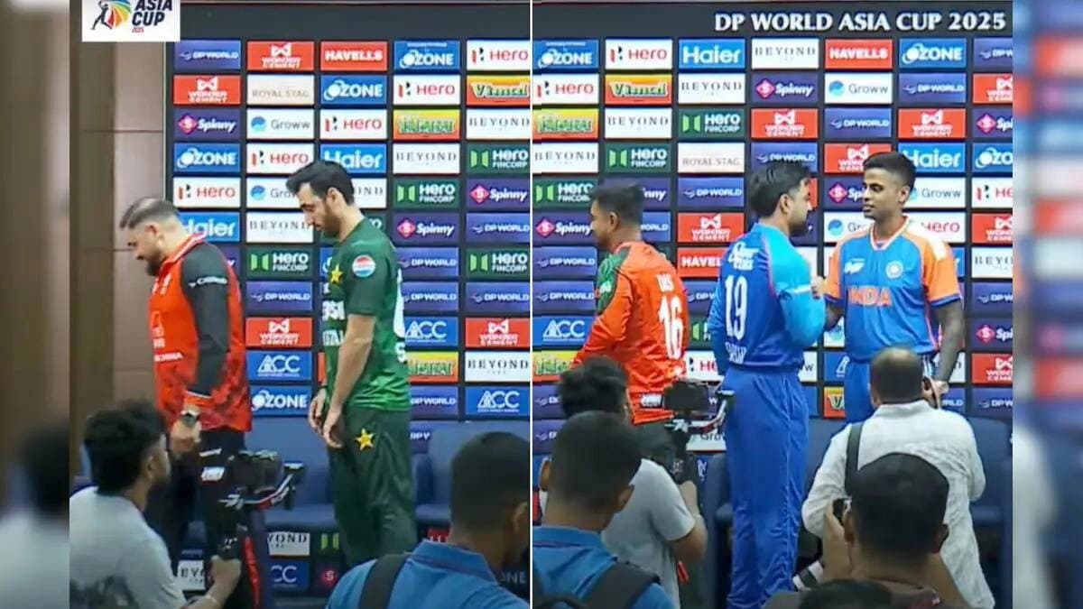 Asia cup press conference with team india