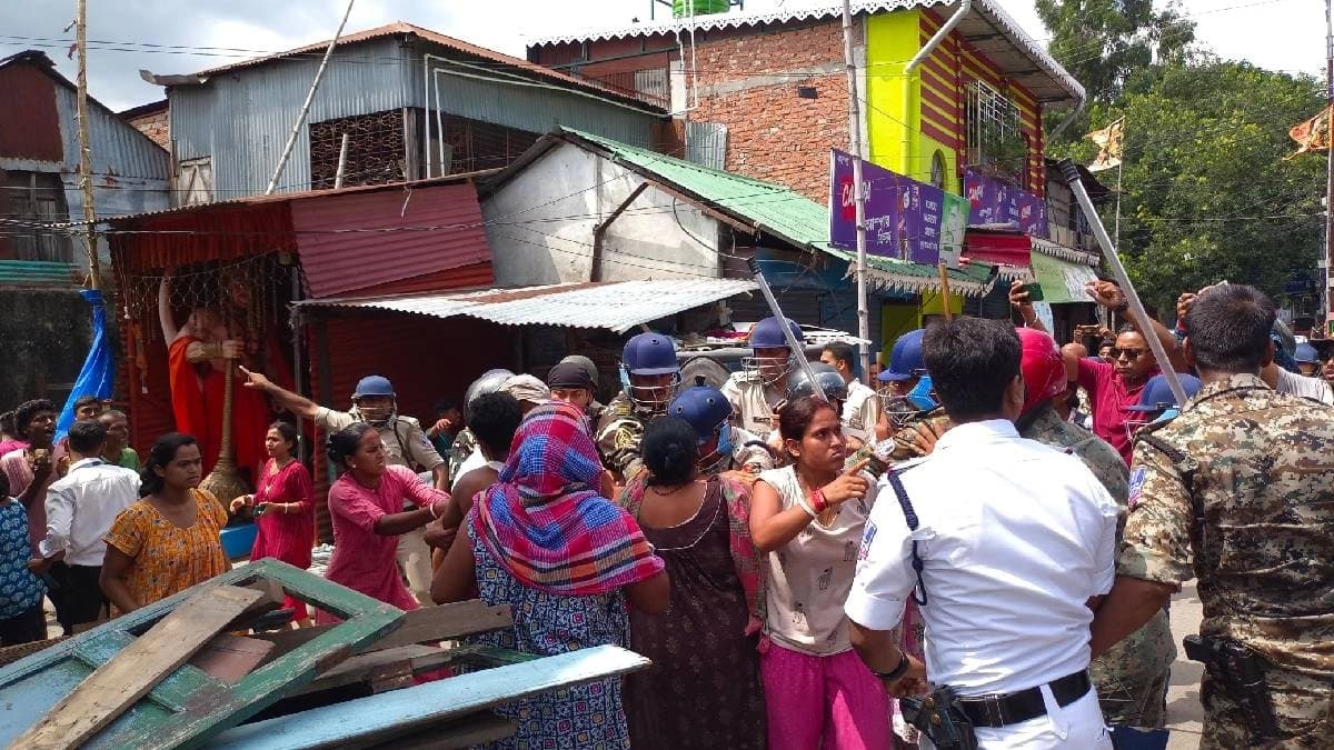 Tension Mounted In Siliguri Following A Tussle Over A Cricket Match