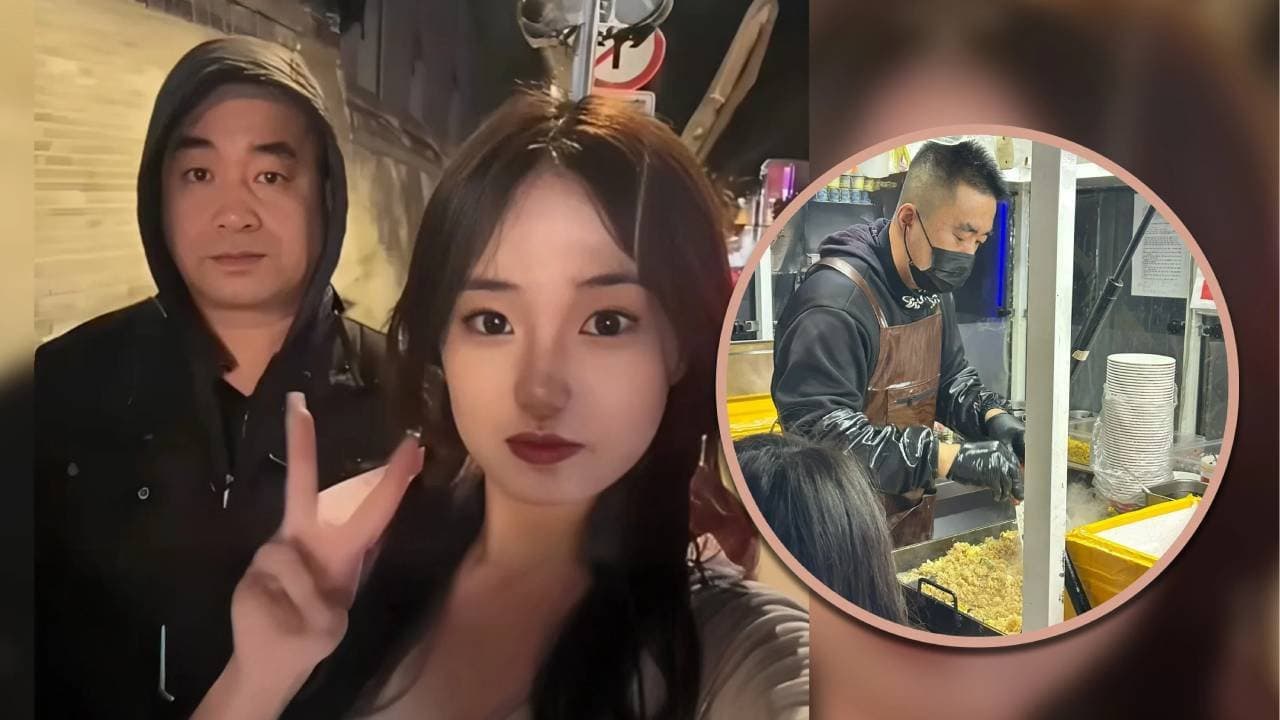 Chinese father travels 900 km opens food stall near his daughters university