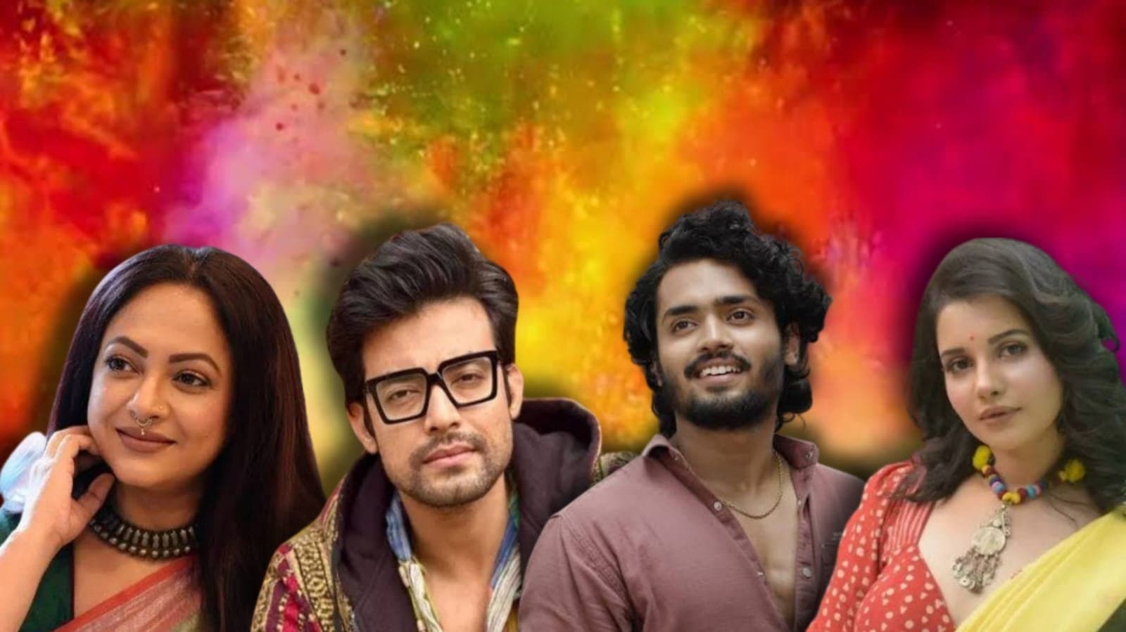 Sreelekha Mitra Ranojoy Bishnu Debdutta Raha Angana Roy shared their memories of Holi 