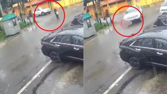 Woman Crushed To Death By SUV In Roorkee CCTV Footage Surfaces