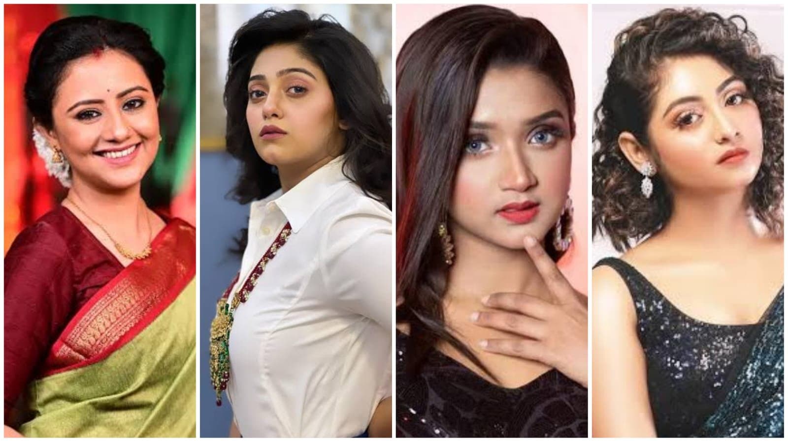 tollywood actress manali dey dipanwita rakshit kheyali mondal and tiyasha lepcha joined sun banglas praner utsab ent