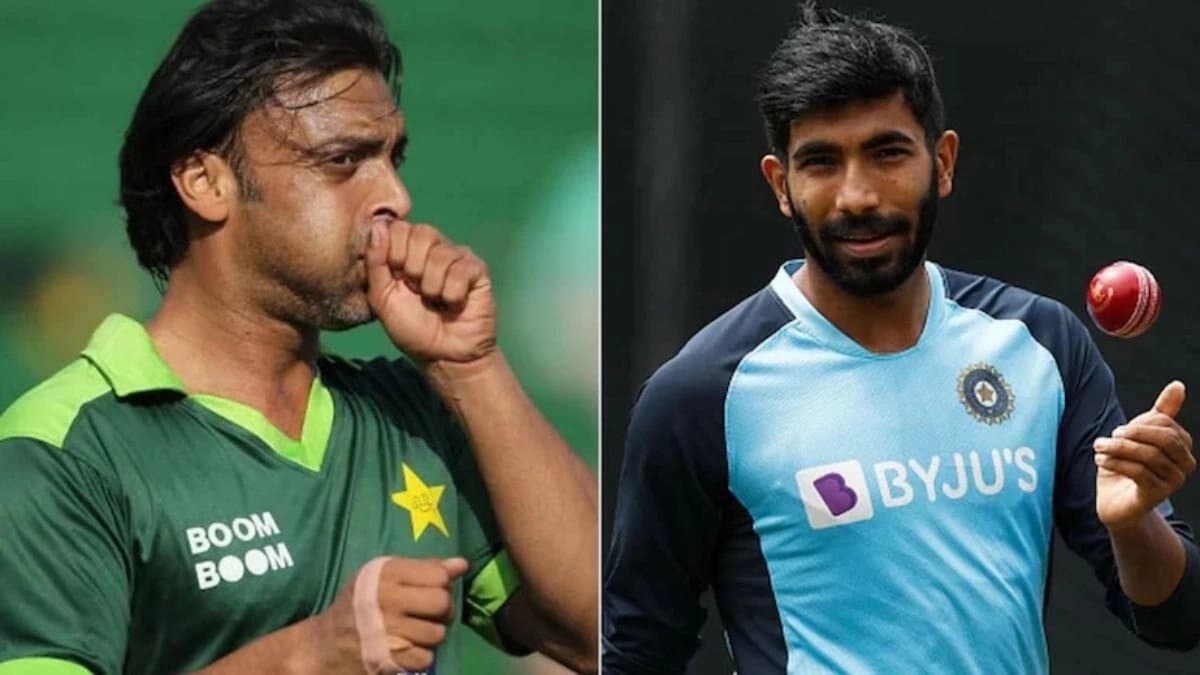 Former cricketer Aakash Chopra asked to make a choice between  Jasprit Bumrah and Shoaib Akhtar