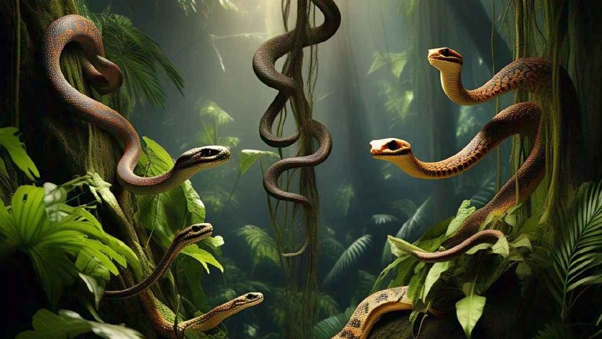 Snakes do not have legs because of there DNA 