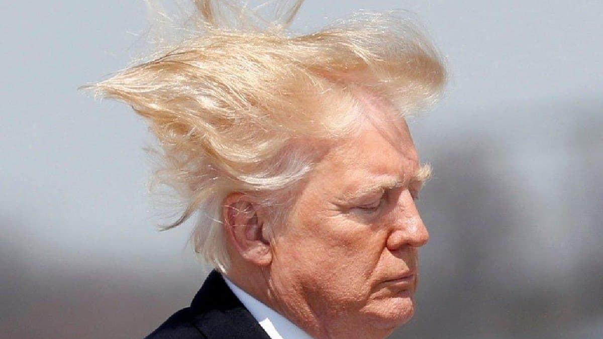 To take care of his beautiful hair Trump signed order to lift restrictions on water pressure in showers