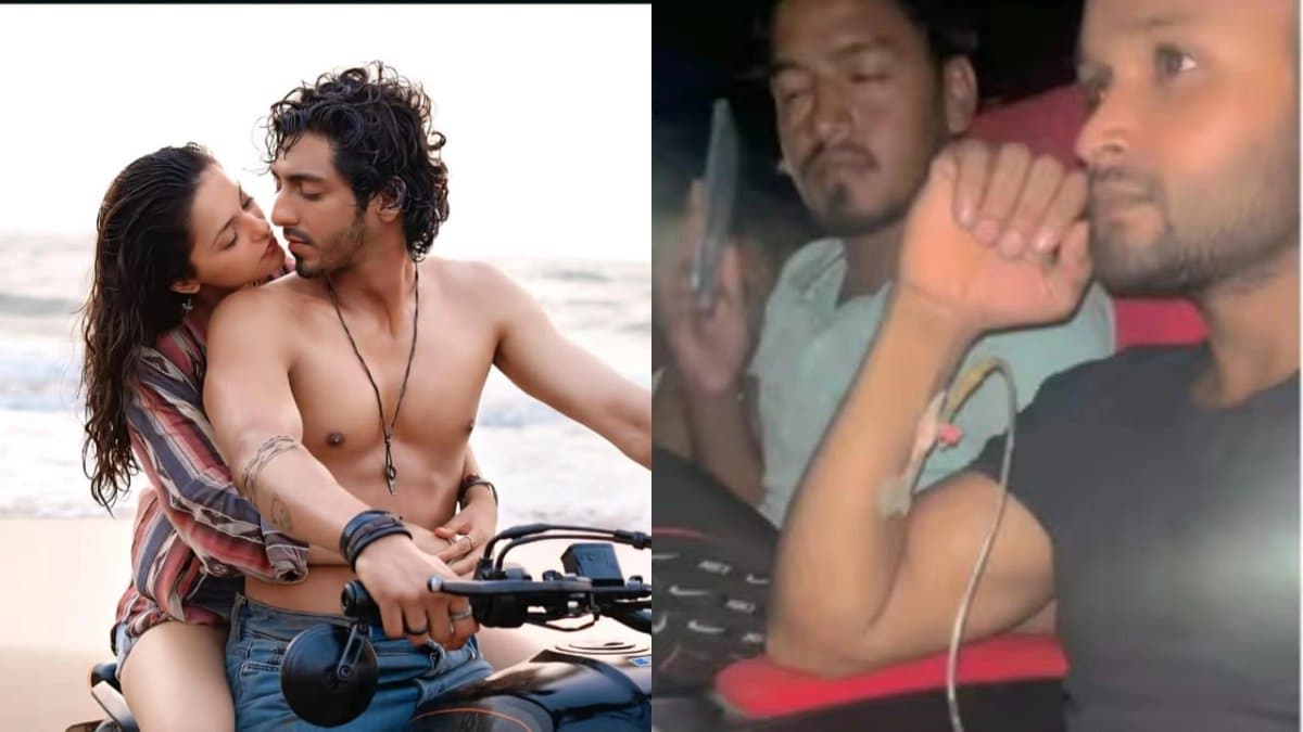 Saiyaara craze hits the roof as man watches film in theatre with IV drip