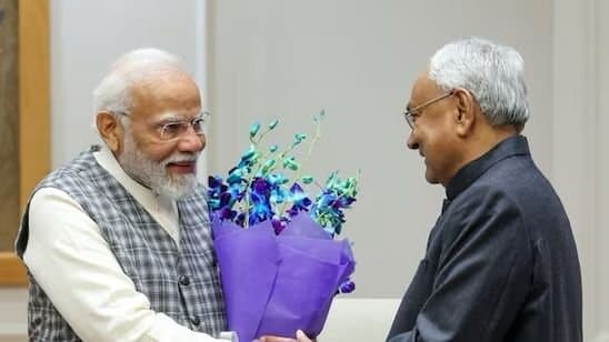 Nitish Kumar: 'এখানে চিরকাল', মোদির সঙ্গে সাক্ষাৎ সেরে বার্তা নীতীশের