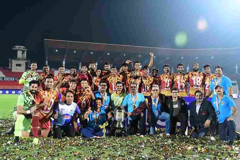 Bengal wins santosh trophy for the 33rd time defeating kerala spt 