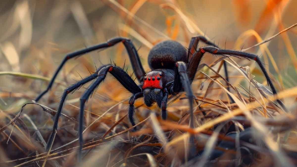 World s first Genetically modified Spider that spins Red glowing silk