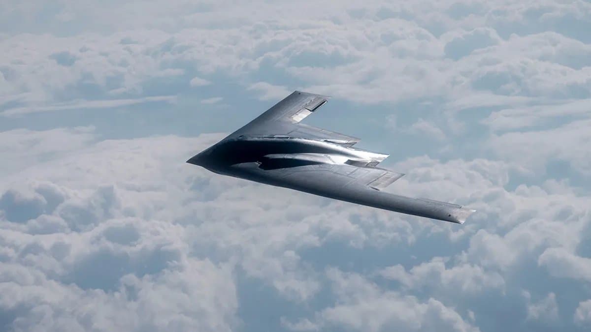 Iran Israel Conflict US Used B-2 Bombers To Strike Iran that is   a flying hotel armed with bombs