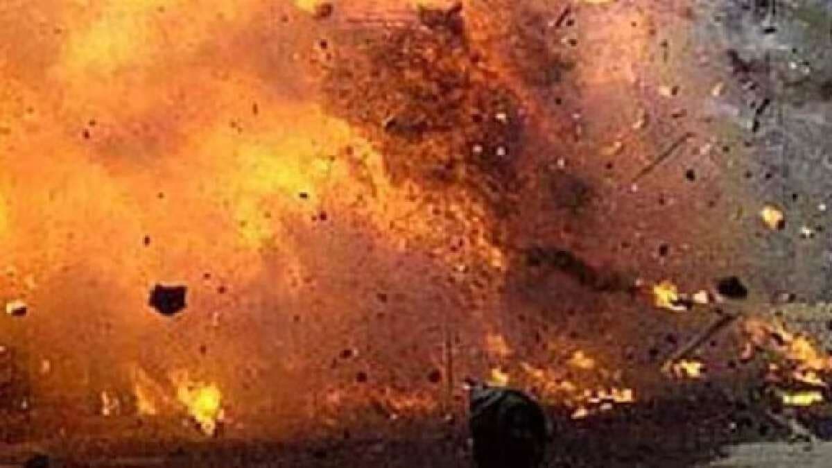 Firecracker unit blast in Andhra Pradesh Anakapalli 