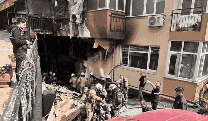  29 killed in fire at Istanbul nightclub 