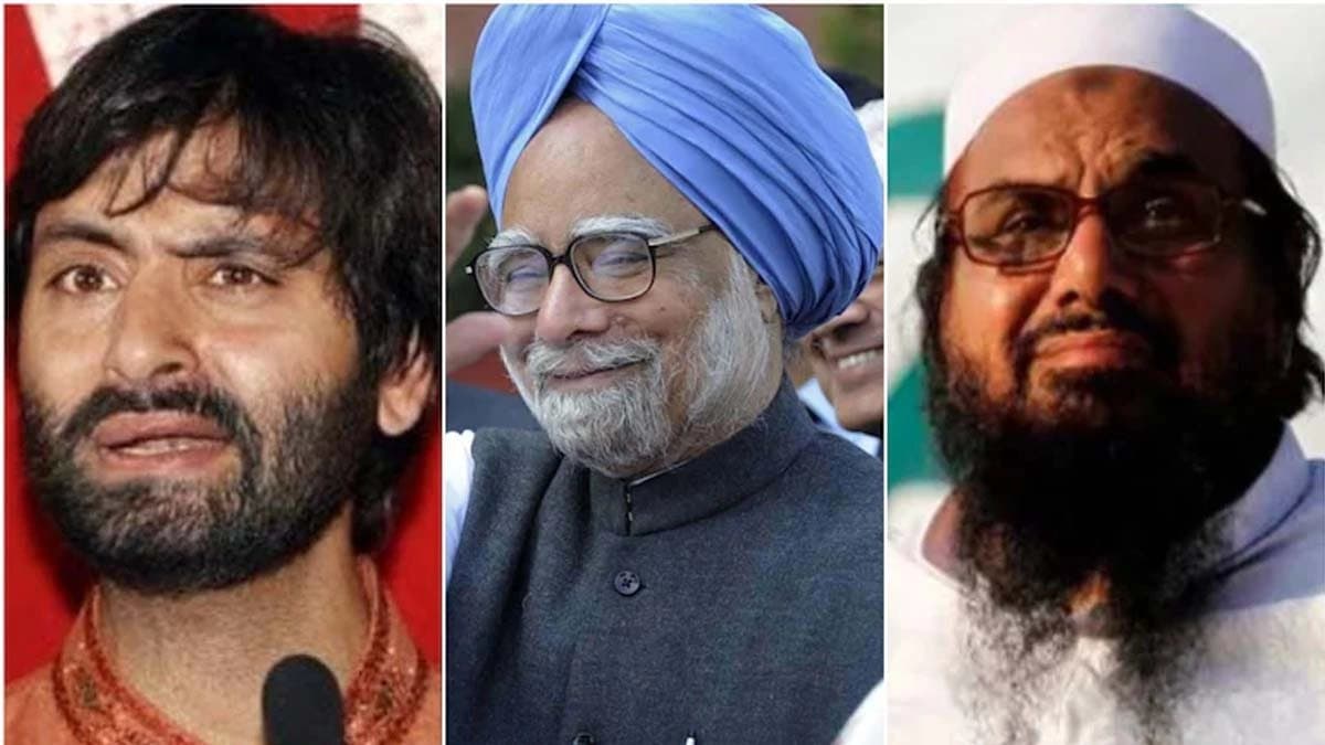 Manmohan Singh thanked me for meeting Hafiz Saeed Says Yasin Malik