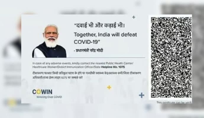 PM Modi’s photo removed from Covid vaccine certificates