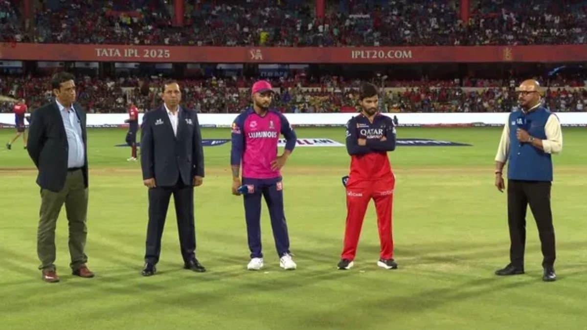 IPL 2025: RCB captain Rajat Patidar hilariously prays before flipping coin spt