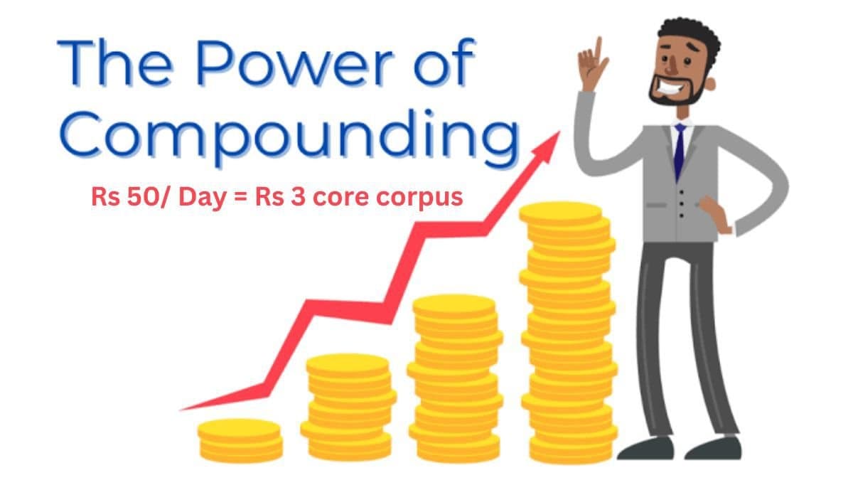  with Rs 50 day savings can help you crore corpus gnr 