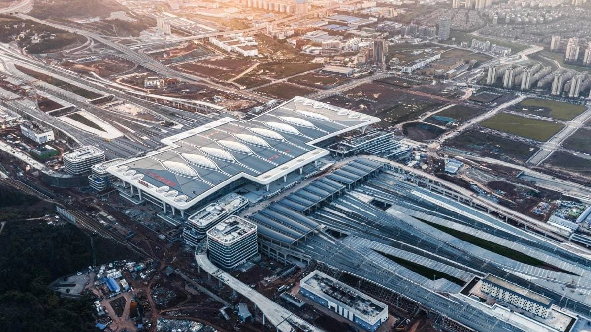 Chongqing East railway station is the largest rail station in the world