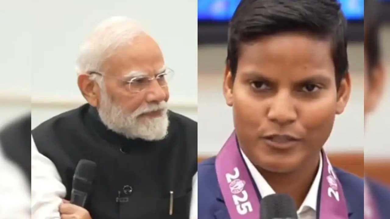 PM Narendra Modi asks Deepti Sharma about Hanuman Tattoo